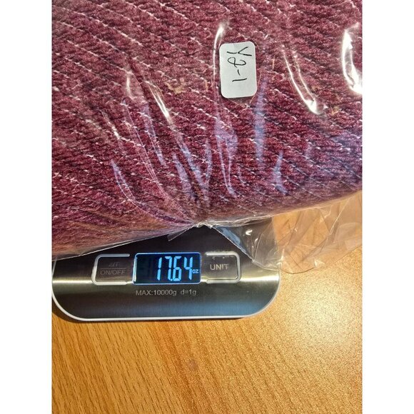 Soft Surroundings Sweater PL Red Cowl Neck Textured Knit Buttons Lagenlook Boho - Picture 8 of 13